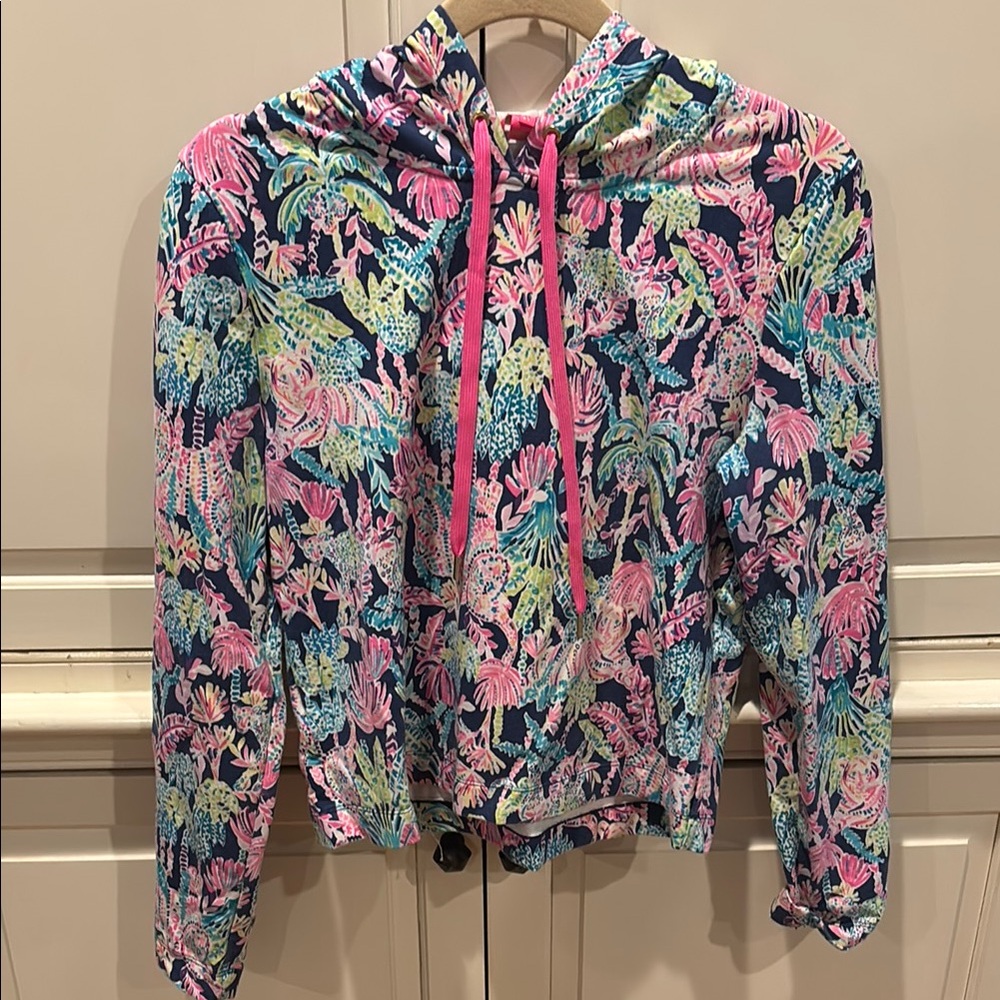 Lilly Pulitzer Pryce Cropped Hoodie